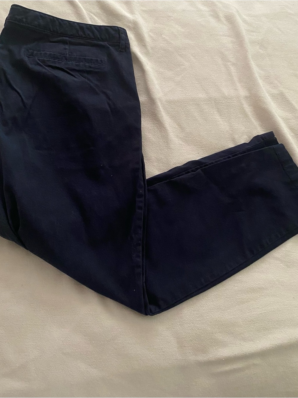 Old Navy Women's Navy Blue Chino Pants